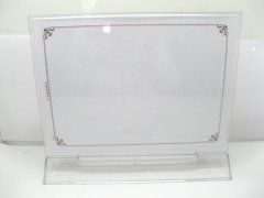 20X A4 Desk Price /Menu Card Display Holder - Horizontal