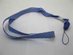 95 Stripe Neck Strap Lanyard Cellphone Strap 40cm