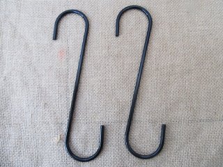 (image for) 4Sheets x 2Pcs Metal Garden Hook Multi Functional for Outdoor Pl
