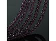 (image for) 10Strand x 70Pcs Purple Faceted Crystal Beads 8mm