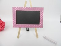 4Set Blackboard Easel Wedding Lolly Buffet Sign Chalkboards