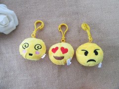 (image for) 12Pcs Egg Surprise Toys Emoji Keyring Inside Mixed