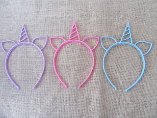 1Pc Unicorn Headbands kid Hair Band Hair Hoop Hairband
