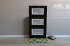 1X Balck Carved Shoe Cabinet Rack Storage Organiser Hold 18prs S 1X Balck Carved Shoe Cabinet Rack Storage Organiser Hold 18prs S