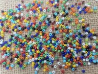 250g Opaque Glass Seed Beads Jewellery Making Mixed 2-3mm