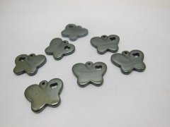 (image for) 98 Fashion Hematite Butterfly Pendants Without Clasp Wholesale