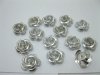 475Pcs Sliver Flower Beads Findings 15mm 475Pcs Sliver Flower Beads Findings 15mm