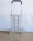 1X Aluminum Silver Color Folding Supermarket Shopping Cart