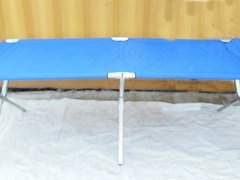 (image for) 1X Foldable Blue Table For Market Stall,Camping,Picnic
