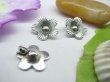 (image for) 20pcs Metal Flower Charms yw-ac-mc34
