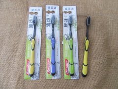 (image for) 40Pcs Soft Clean Toothbrushes Dental Care Brush Adult Size Mixed