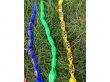 4Pkt x 8Pcs Jointed Plastic Wiggle Moving Snake Toy Mixed