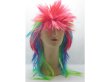 (image for) 4Pcs Multi Colored Fancy Dress Up Wigs Costume Party