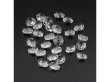 (image for) 100 Clear Crystal Faceted Double-Hole Suncatcher Beads 14mm