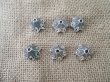 100Pcs Alloy Zinc Antique Flower Beads Cap Jewelry Finding (image for) 100Pcs Alloy Zinc Antique Flower Beads Cap Jewelry Finding