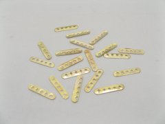 500 Golden Spacer Bars 5 Hole 17mm Connector Finding