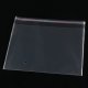 1000 Clear Self-Adhesive Seal plastic Bags 16x26cm with Hole