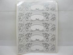 (image for) 500X Blank Personalised Wedding Bottle Stickers