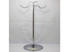 (image for) 1Pc Freestanding 2-Hook Bag Display Rack Stands