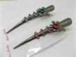 1x12 Chic Designer Flower Rhinestone Hair Clip