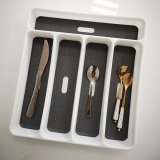 1X HQ Cutlery Organizer Spoon Tray Insert Utensil Divider 28.4x3
