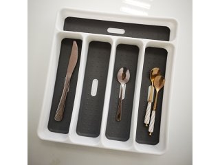 (image for) 1X HQ Cutlery Organizer Spoon Tray Insert Utensil Divider 28.4x3