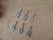 100Pcs New Pick Axe Beads Charms Pendants Jewellery Findings