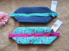 (image for) 6Pcs Pencil Case Zipper Bag Makeup Bag Pouch Purse Mixed
