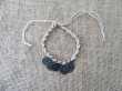(image for) 12Pcs Hemp Knitted Bracelet with Chinese Fengshui Coins 28.5cm L