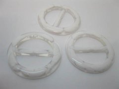 (image for) 98Pcs White Buckles 30mm Wedding Favor