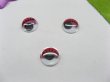 1000 Red Joggle Eyes/Movable Eyes with Eyelash for Crafts 10mm (image for) 1000 Red Joggle Eyes/Movable Eyes with Eyelash for Crafts 10mm