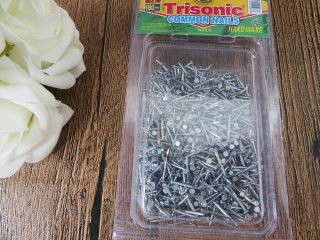 6Packets x 1100Pcs Common Nails Hard Ware 1/2 inch