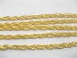 25 Meters Golden plated 1.4mm Jewellery Woven Chain (image for) 25 Meters Golden plated 1.4mm Jewellery Woven Chain