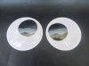 4x2Pcs Adhesive Sticky Giant Wiggle Googly Eyes Sticker Movable