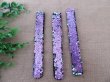 (image for) 30Pcs Purple Sequin Color Changed Magic Ruler Slap Band Bracelet