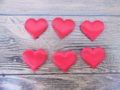 (image for) 90X Heart Petals Wedding Party Decoration - Red