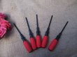 10Pcs Cross Slot Mechanics Screwdriver Rubber Grip Handles