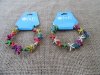 12X Colorful Seastar Gemstone Charms Beaded Bracelets 12X Colorful Seastar Gemstone Charms Beaded Bracelets