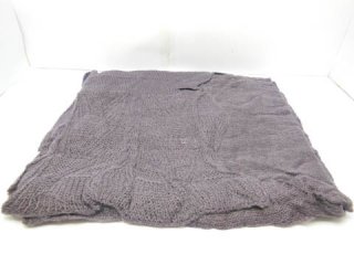 4X Irregular Crochet Shawl Wrap Scarf - Purple