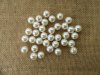 3Packs x 35Pcs White Round Simulate Pearl Loose Beads 12mm