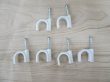 12Pkts X 8Pcs Cable Clips Flat Clips Cable Fixer 18mm Retail Pac (image for) 12Pkts X 8Pcs Cable Clips Flat Clips Cable Fixer 18mm Retail Pac