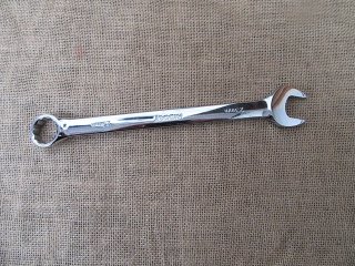 1Pc Combination Ratchet Ring & Open End Spanner Wrench 23mm (image for) 1Pc Combination Ratchet Ring & Open End Spanner Wrench 23mm