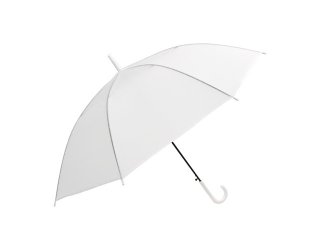 10Pc Frosted White Wind Water Proof Umbrella Parasol Wedding (image for) 10Pc Frosted White Wind Water Proof Umbrella Parasol Wedding