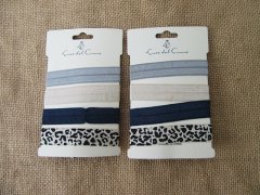 (image for) 1Sheet x 4Pcs Simple Hair Elastic Hair Band Hair Tie Mixed