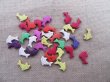 100Pcs Dolphin Gemstone Beads 28x18x6mm Mixed Color (image for) 100Pcs Dolphin Gemstone Beads 28x18x6mm Mixed Color