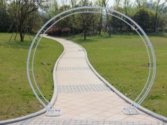 1X Heavy Duty Large Circular Wedding Garden Arch 240x230cm 1X Heavy Duty Large Circular Wedding Garden Arch 240x230cm