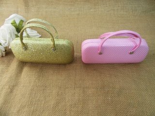 6Pcs Clutch Design Glasses Sunglasses Hard Case Box Portable Pro