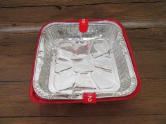 (image for) 12Sets x 2Pcs Disposable Aluminium Foil Baking/Cake Pan with Lid