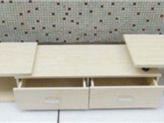 1X Ivory Oak TV Stand Cabinet Entertainment Unit
