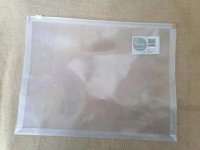 6Pcs A4 Zipper Bag Seal Document Organizer Clear Bag